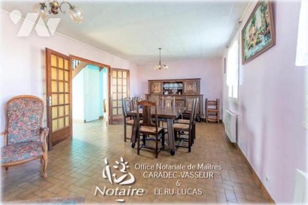 Tréflez - Maison 4 chambres sur sous-sol total avec jardin 