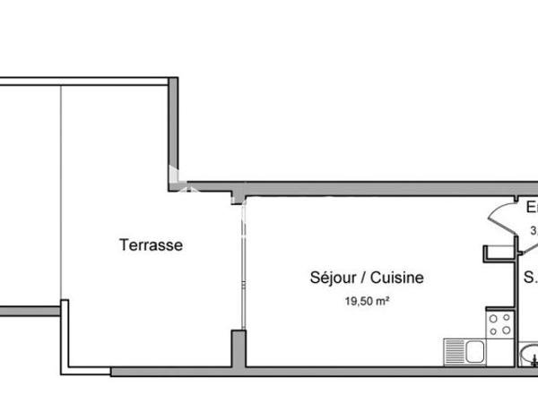 Location Appartement 2 pièces 40.4 m² - ZAC DES GRISETTES Montpellier 34070