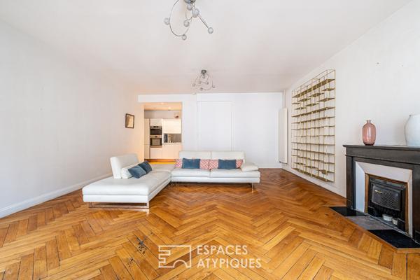 Appartement de caractère en étage élevé avec ascenseur quartier Grôlée