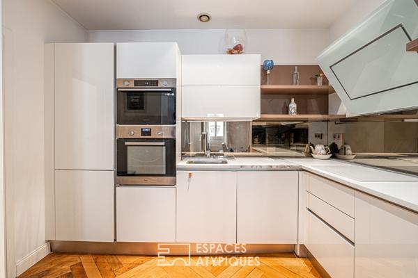 Appartement de caractère en étage élevé avec ascenseur quartier Grôlée