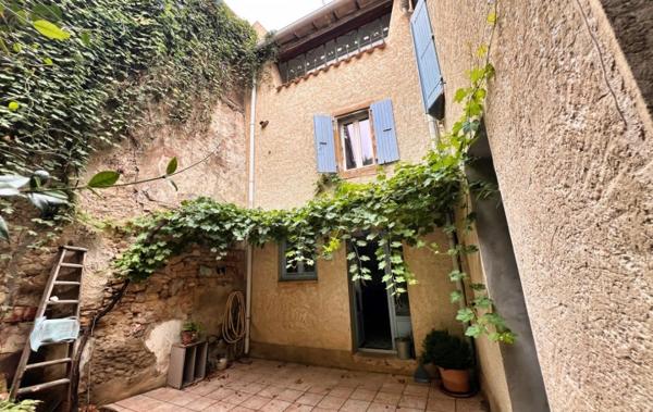 Vente Maison Cour et terrasse Fabrezan