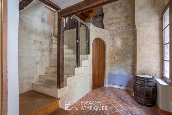 Ensemble historique de charme dans le centre médiéval