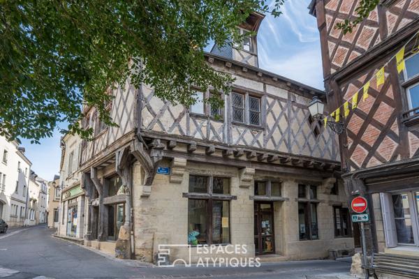 Ensemble historique de charme dans le centre médiéval