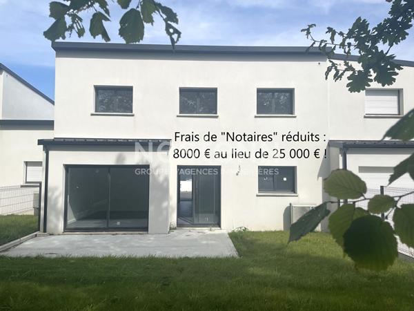 MAISON NEUVE À VENDRE À ELVEN CENTRE ? 5 CHAMBRES ? VIE DE PLAIN-PIED  CENTRE D'ELVEN ? MAISON NEUVE ? 5 CHAMBRES ? DPE A