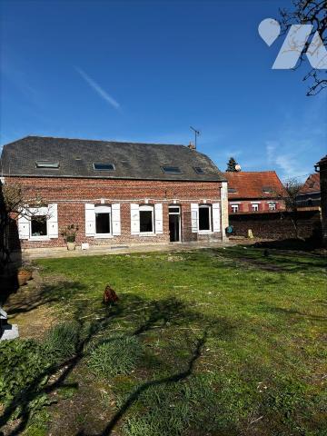 Bellicourt - propriété 4ch - jardin arboré - garage et dépendances
