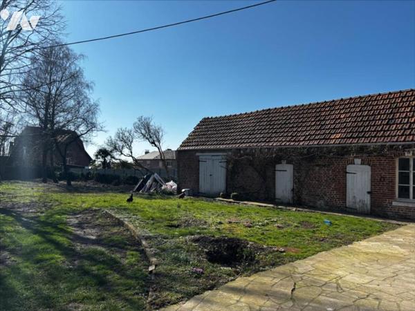 Bellicourt - propriété 4ch - jardin arboré - garage et dépendances
