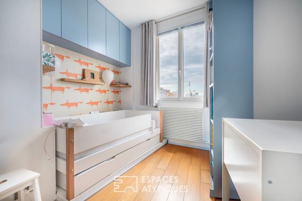 Loft en dernier étage avec terrasses et rooftop