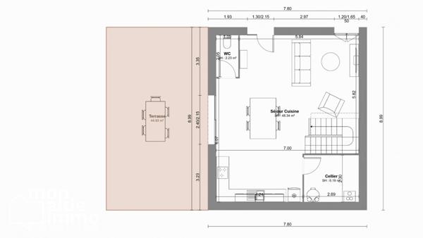 Maison de ville à rénover