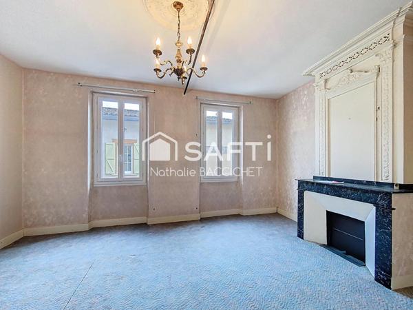 GRANDE MAISON 128 m² – 4 CHAMBRES – PETIT PRIX – CENTRE VILLAGE
