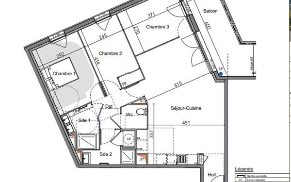 Appartement à vendre    4 pièces •  Toulon