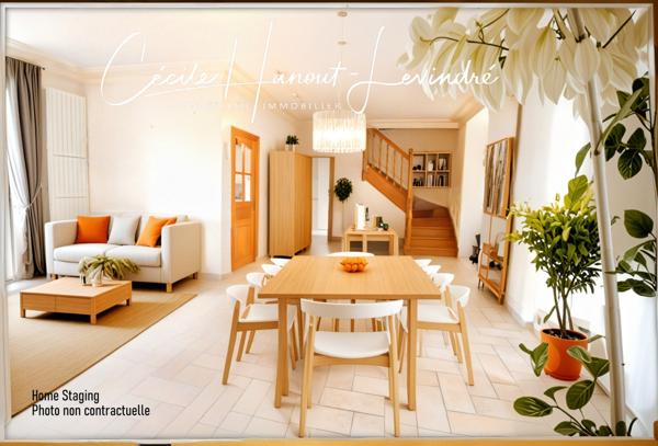 Avranches (50300) AVRANCHES - Proximité immédiate du centre-ville. Propriété en pierre 174 m² - 6 chambres sur sous-sol . Dépen