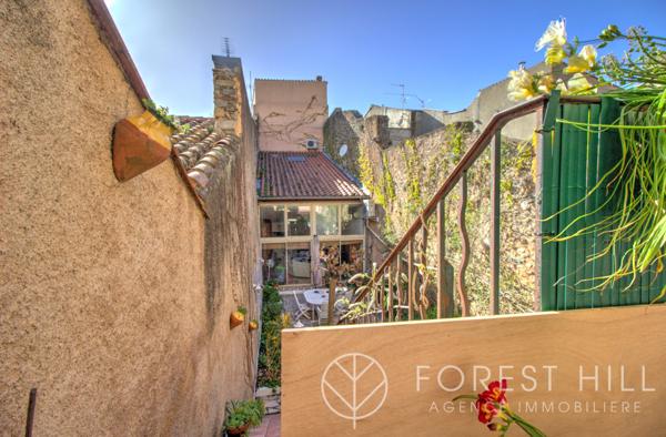 Céret (66400) Maison familiale centre ville avec appartements indépendants