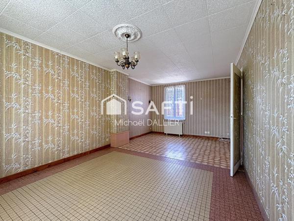 Maison T3 à rafraichir.