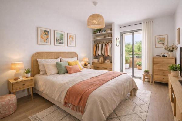 Aix-en-Provence  Appartement 4 pièces avec grand jardin au calme absolu Sud-Ouest