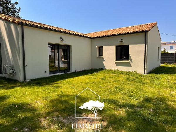 Maison neuve de plain pied 3 chambres + garage