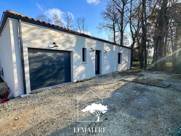 Maison neuve de plain pied 3 chambres + garage