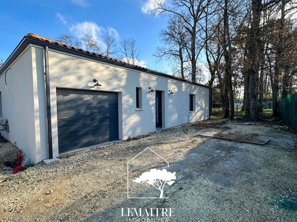 Maison neuve de plain pied 3 chambres + garage
