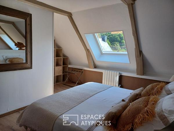 Propriété de charme en bord de mer avec activité de chambres d’hôtes
