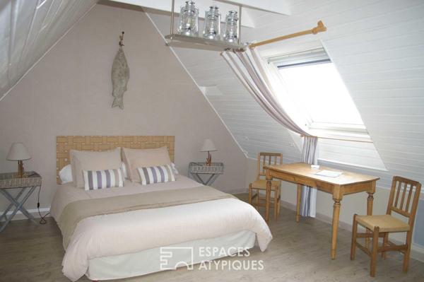Propriété de charme en bord de mer avec activité de chambres d’hôtes