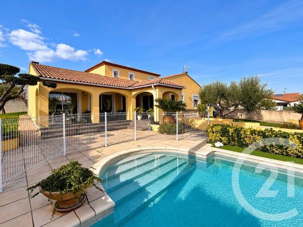 Maison à vendre  7 pièces - 192,19 m 2   PIGNAN  - 34