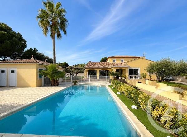 Maison à vendre  7 pièces - 192,19 m 2   PIGNAN  - 34