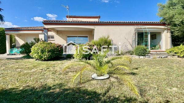 Villa familiale spacieuse vue sur les Pyrénées !