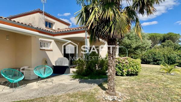 Villa familiale spacieuse vue sur les Pyrénées !