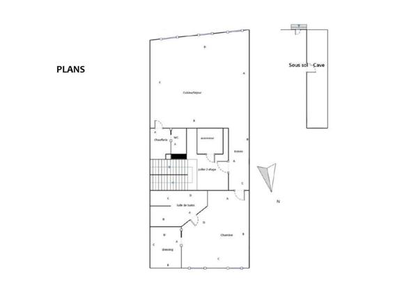 THIZY-LES-BOURGS (69240)  Appartement T2  loué, 64 m² en centre bourg