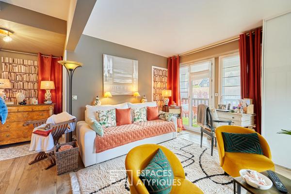 Triplex avec 4 terrasses dans résidence avec piscine