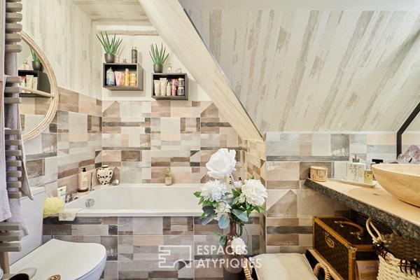 Triplex avec 4 terrasses dans résidence avec piscine