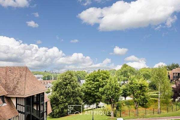 Triplex avec 4 terrasses dans résidence avec piscine