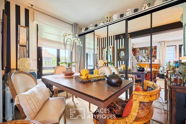 Triplex avec 4 terrasses dans résidence avec piscine