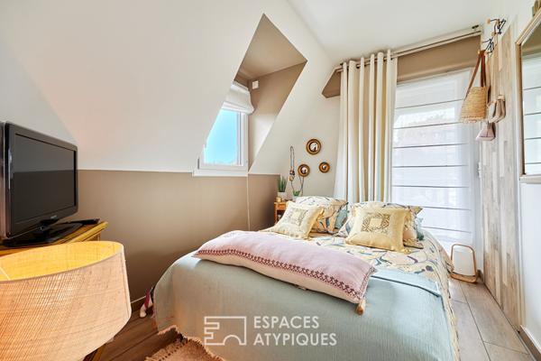 Triplex avec 4 terrasses dans résidence avec piscine