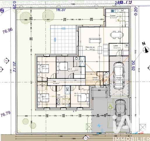 Maison à vendre 6 pièces 139 m² Chauray