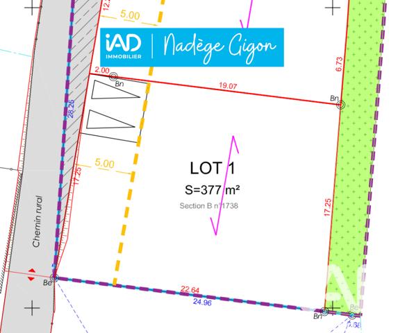 Terrain à vendre 377 m² Langrolay-sur-Rance