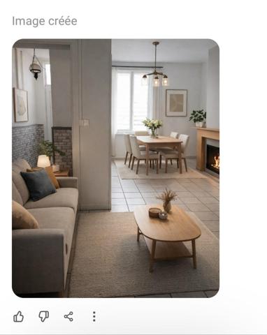 Maison mitoyenne avec du potentiel dans un quartier calme