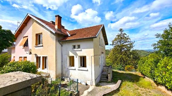 Maison familiale 4 chambres (T5) avec garage et jardin Cransac