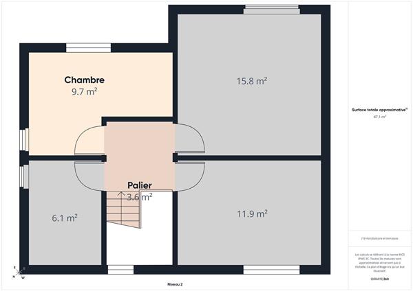 Maison familiale 4 chambres (T5) avec garage et jardin Cransac