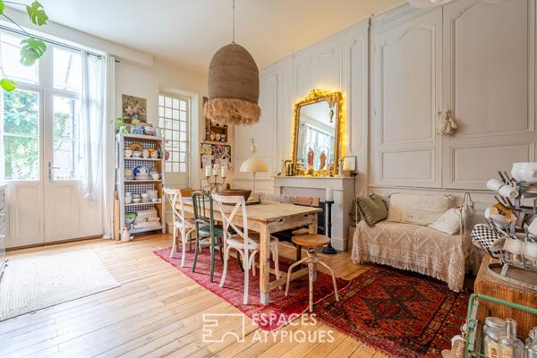 Superbe appartement de charme avec cour