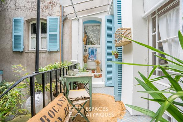 Superbe appartement de charme avec cour