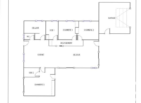 Maison à vendre 4 pièces 108 m² Pornic