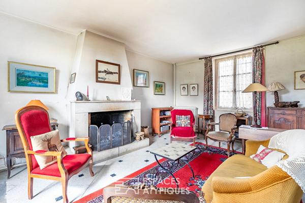 Grande longère familiale en pierre de taille avec jardin près de Crépy-en-Valois