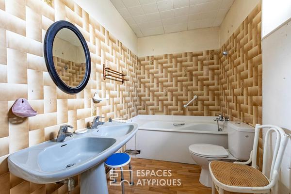 Grande longère familiale en pierre de taille avec jardin près de Crépy-en-Valois