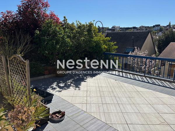 NESTENN IGNY maison familiale de 150m² avec vue, terrasse et dépendance locative- secteur Val d'Albian - Saclay, proche écoles Kergomard et Gobert / grandes écoles Polytech, HEC, ligne V-ligne 18 et bus, plateau Saclay, Vélizy.