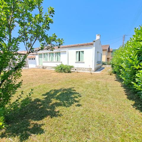 A VENDRE MAISON PLAIN PIED 4 CHAMBRES GARAGE JARDIN