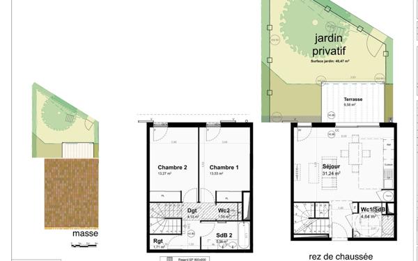 Maison à vendre    3 pièces •  Aix-en-Provence