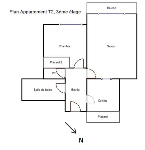 Appartement à vendre 2 pièces 49 m² Puteaux