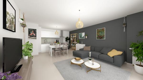 Appartement 3 pièces 70m² - Nemours - NEMOURS
