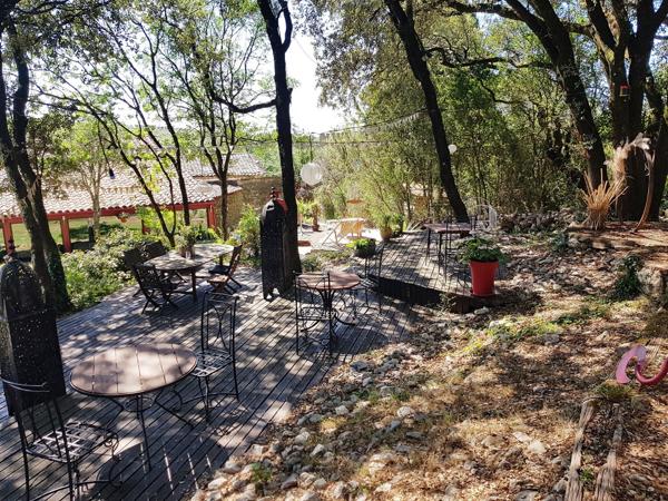 Anduze (30140) Mas Cévenol du XIIème entièrement rénové, avec activité d'accueil sur 7 hectares de terrain.