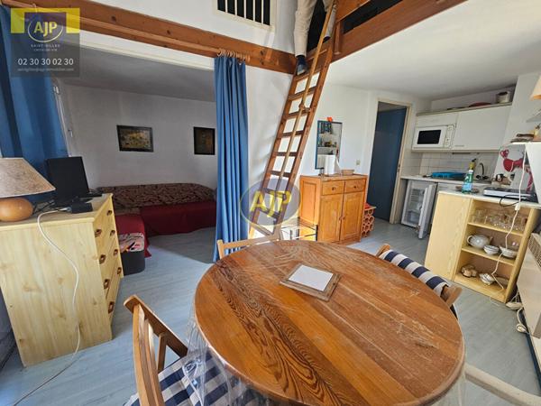 Vente appartement Saint Gilles Croix De Vie : 85 250 € - AJP Immobilier St-Gilles-Croix-de-Vie